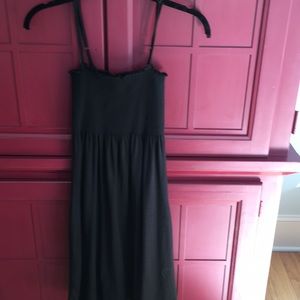 Black strappy sundress